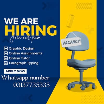 online jobs/full time/part time/simple typing jobs for boys and girls