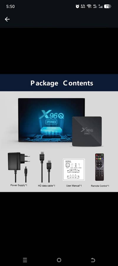 x96q pro box