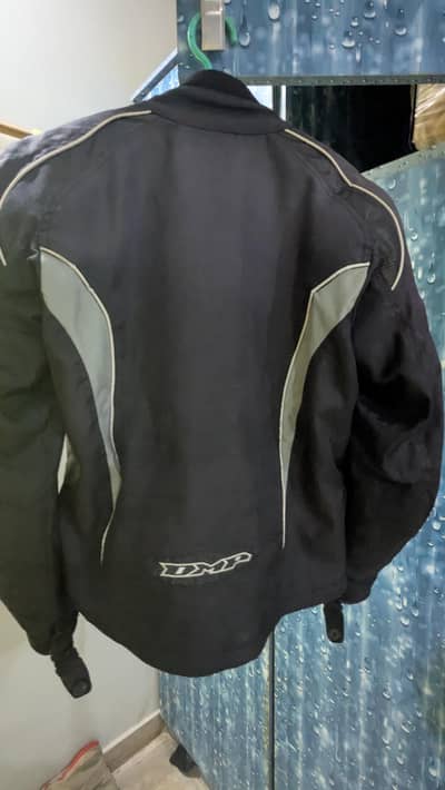 DMP Textile Motorcycle Riding Jacket – [Size:40. F] – Padded/Armor