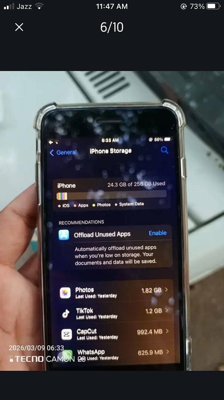 iPhone 7plus 256 pta 2