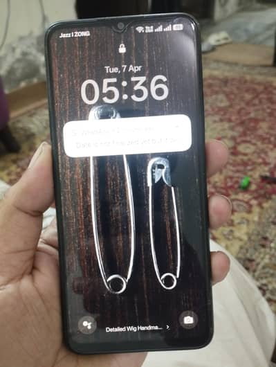 oppo A18 with box 10/10 black colore 4/64