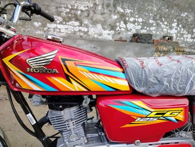 Honda cg 125 2025/26 model applied for 0/3/04/0/7/77/2/15