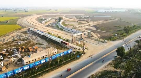 10 Marla Premium Plot Available in Etihad Town Easy Installments