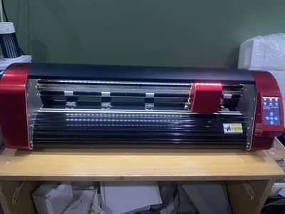24 inch contour cut double head with camera cutting plotter