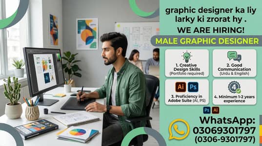 graphic designer need in office