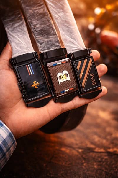 Premium Leather Men Belts | Stylish Buckle Design | New