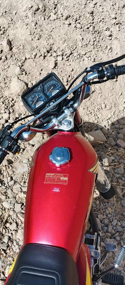 CG Honda 125 , model 2021 quetta num,