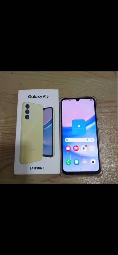 SAMSUNG A15 8/256 WITH BOX