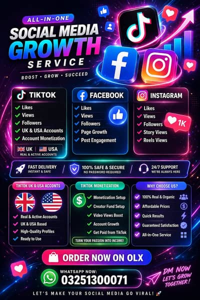 TikTok Monetisation & Growth Services