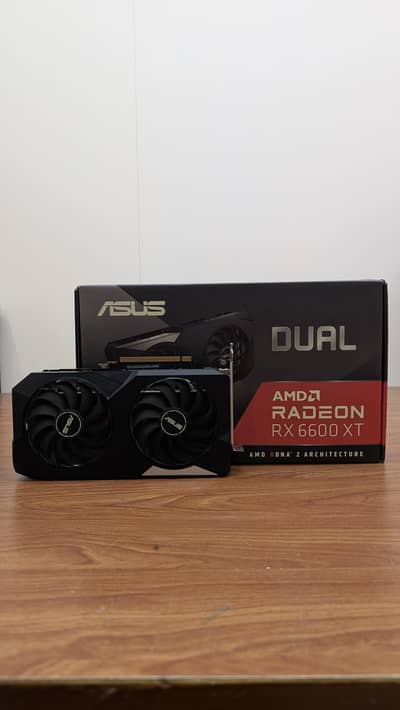 ASUS DUAL RX 6600 XT 8 GB dual fan | with box