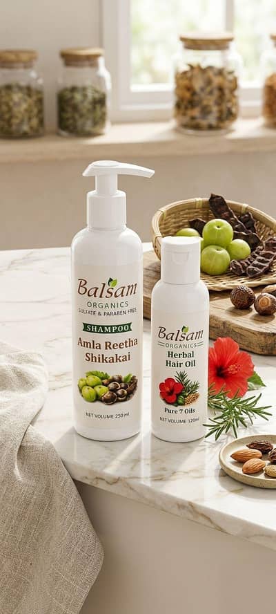 BalsamOrganics Herbal Shampoo 250 ml