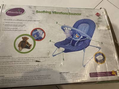 Imported Baby vibrating bounce chair