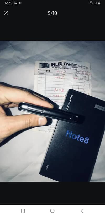 Samsung Note 8 With Box