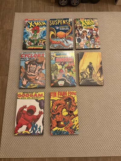 Wall Art Comic Framed