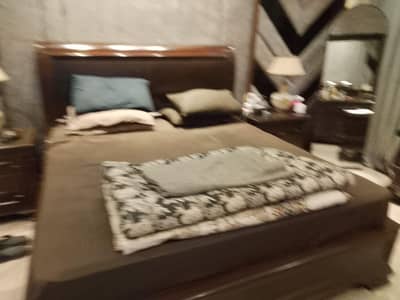 walnuts wooden All bed sets and sofas and tables Two special chairs