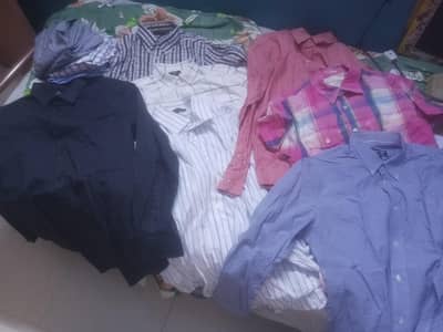 Men used formal office shirts imported branded in cheap price karachi