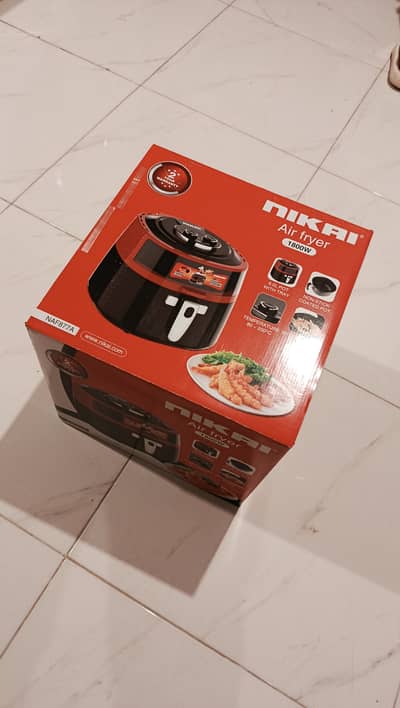 Nikai Air fryer Model number NAF 877a  8 liter