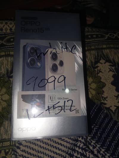 oppo reno 15 pro 5g 12  512 just box open fore sale