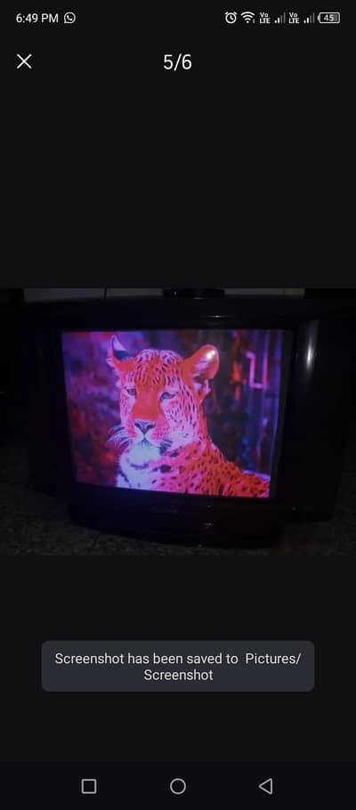 CRT tv hai 3 super  system dual sound argent sall