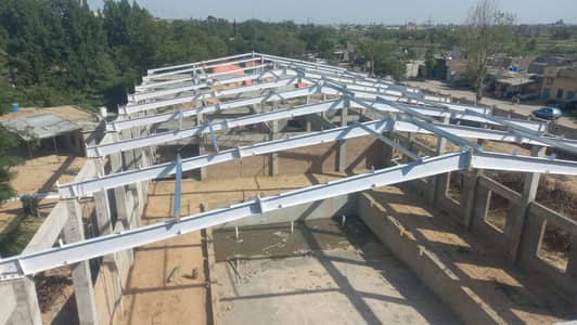 Steel Shed-Tensile shades-Prefabricated Shed Commercial Factory Shed