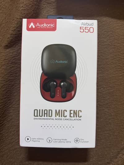 Audionic Airbud 550 - Brand new with 1 year Warranty