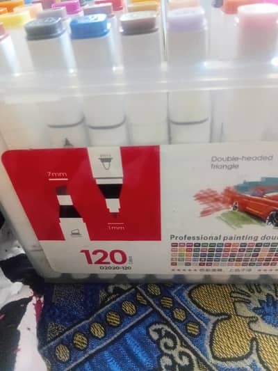 120 professional double headed marker