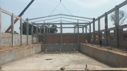 Steel Shed-Tensile shades-Prefabricated Shed Commercial Factory Shed