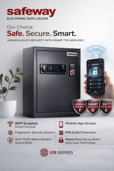 ELECTRONIC DIGITAL PASSWORD SAFE LOCKERS