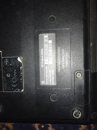 Hp probook 6550b