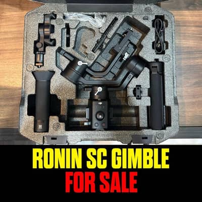 DJI ronin SC gimbal for sale (only 2 times use)