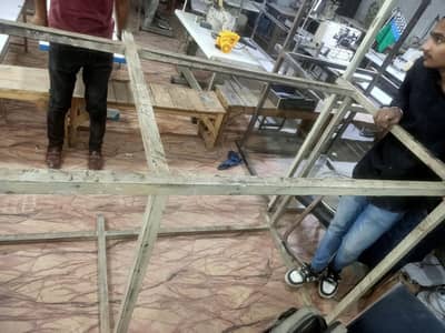 Heavy Duty Iron Stand / Industrial Frame (Strong & Durable)