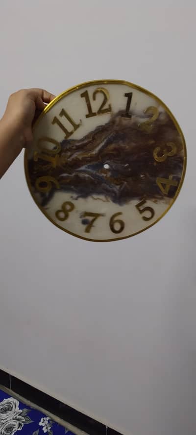 Resin wall Clock