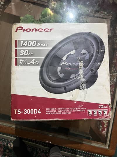 PIONEER D4 woofer ( box pack ) original