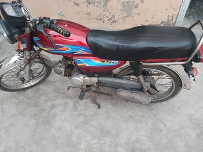 70cc bike for urgent sale