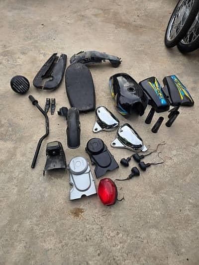 Cafe racer 70cc all parts available