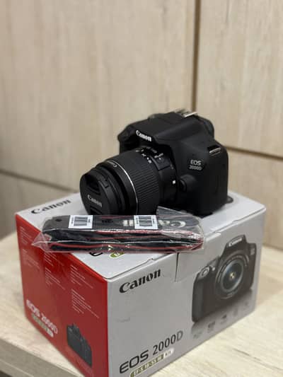 Canon 2000d Just Box Open Brand new