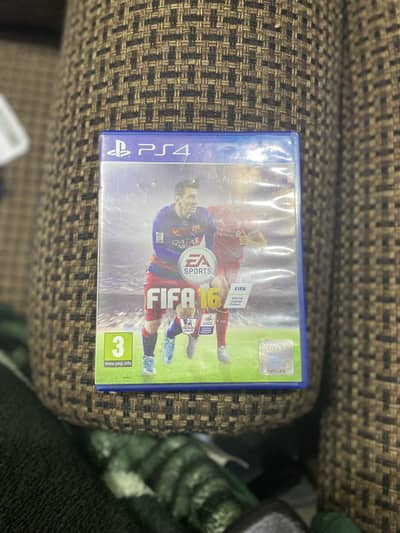 FIFA 16 PS4 Original CD – Excellent Condition – PlayStation 4 Game