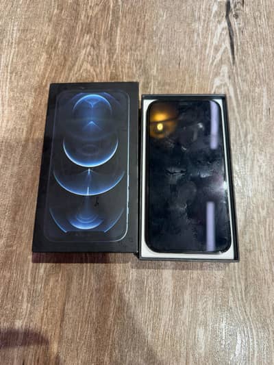 12 pro PTA approved with box and cable