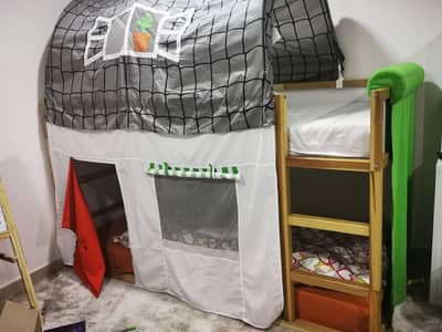 IKEA revwrsible KURA bunk bed