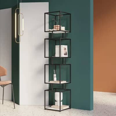 Bookcase Shelf Organizer Rack | Living Room Bedroom & Home Shelf Rack