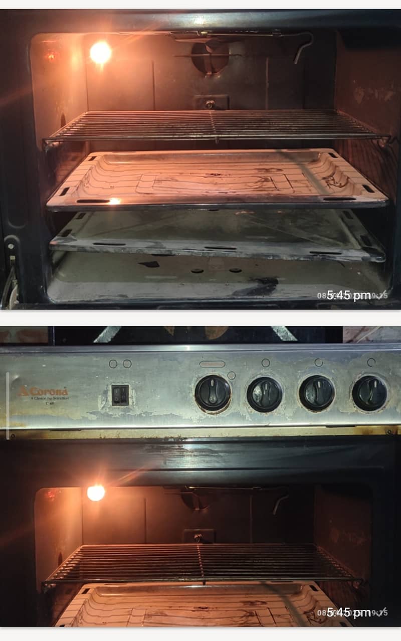 Cocking range oven 1