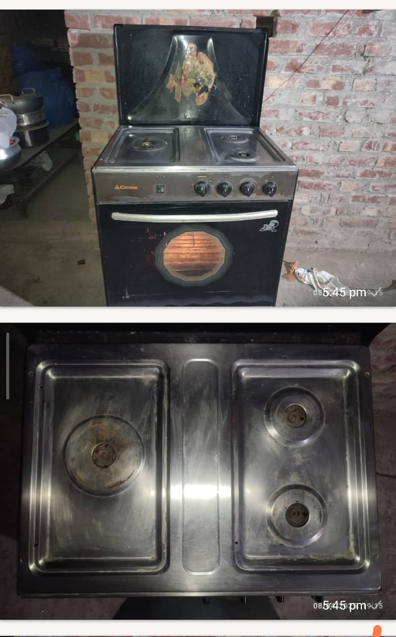 Cocking range oven 2
