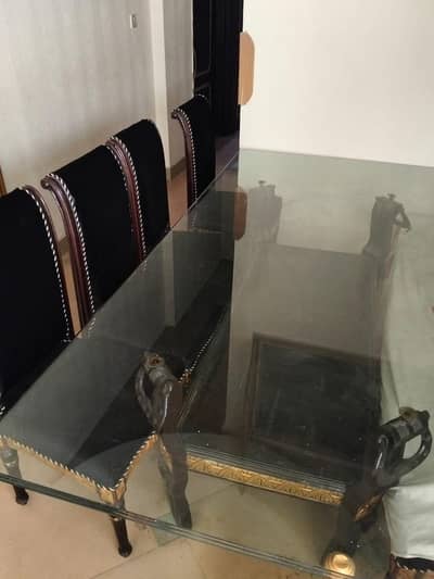 Dining table - 8 person dining table - Elegant  8-Seater Dining table