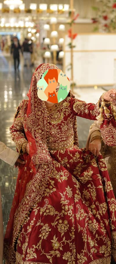 bridel dress by noman and bhaiya