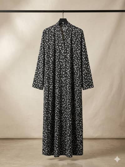 Beautiful Printed Abayas in Different Designs & Colors