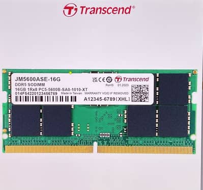 Transcend DDR 5 16gb 5600 mhz laptop ram