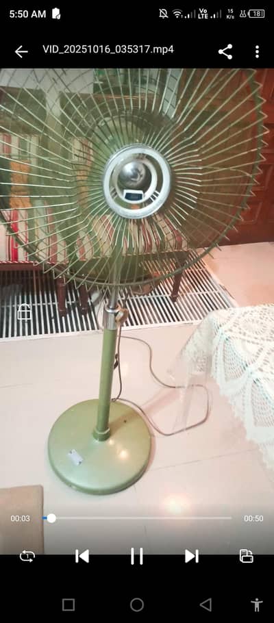 20 in  deluxe pedestal fan