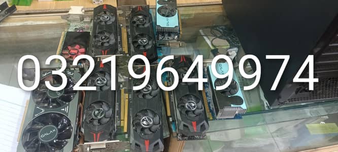 gtx 1050ti gtx 970 gtx 760 cards available fresh