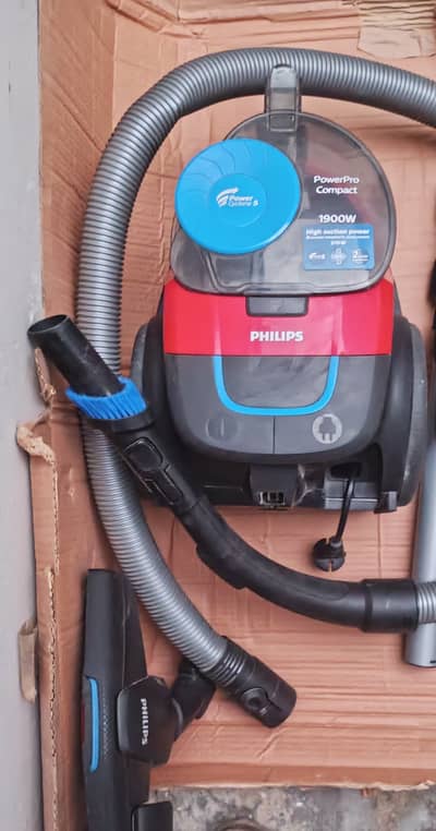Philips 1900W Vacuum Cleaner | Used Only 2 Times | Warranty Till Dec 2