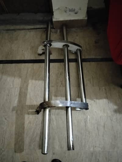 Suzuki Bolan Steel Safeguards with Side Mirrors